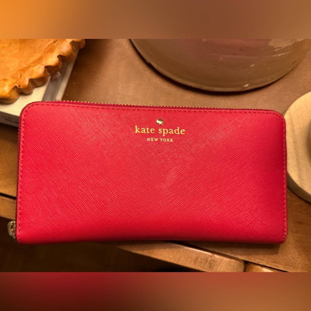 Kate Spade Vibrant Red Wallet/Clutch
